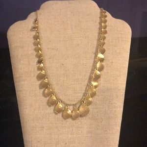 Ralph Lauren gold leaf necklace
